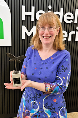 QLA research winner Dr Carly Stevens